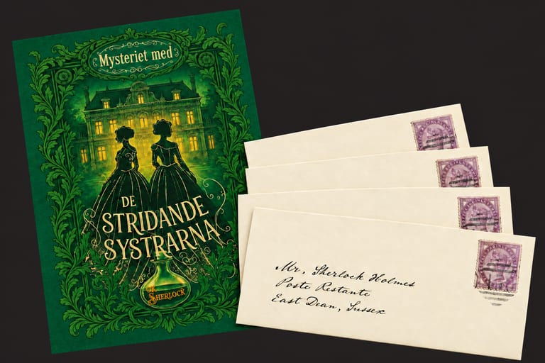Mysteriet med de stridande systrarna med fyra kuvert